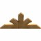 Ekena Millwork Richland Rough Sawn Timber Gable Bracket, Western Red Cedar, 48"W x 24"H x 2"D x 6"F, 12/12 Pitch GBW048X24X0206RIC00RWR - alternate 4